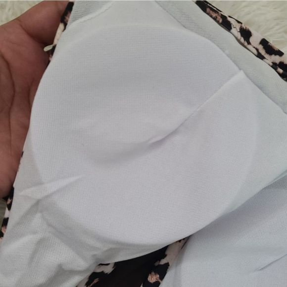 Brown leopard deep v-neck backless women boutique fashion monokini Brazilian sty - Picture 5 of 9